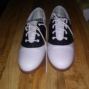 saddle shoes